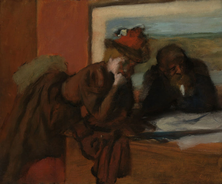 A Conversa, 1885-1895 - Edgar Degas