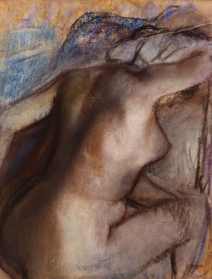 Mulher se secando após o banho - Edgar Degas