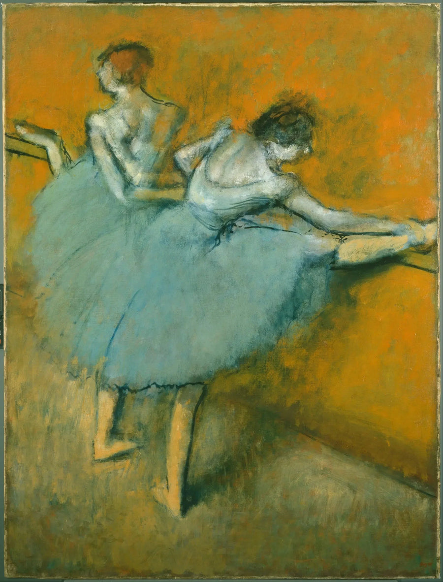 Bailarinas na barra - Edgar Degas