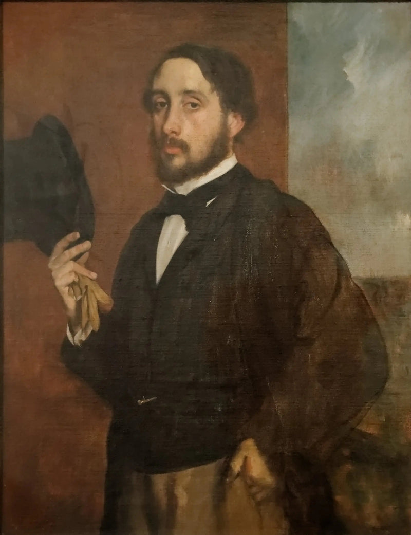 Degas acenando - Edgar Degas
