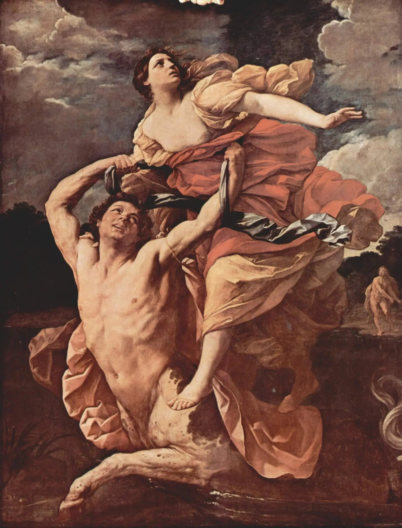 Déjanire levada pelo centauro Nessus - Guido Reni