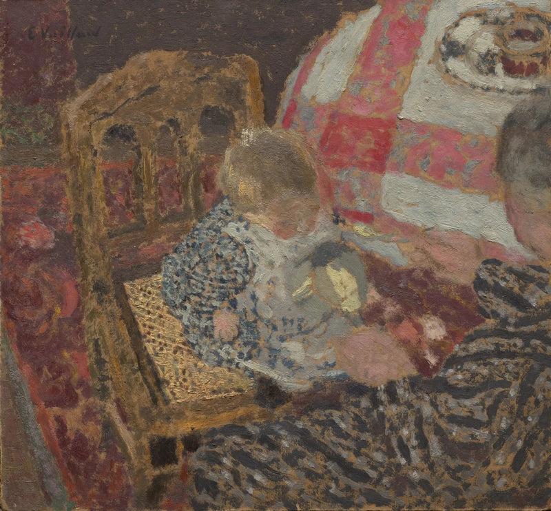 Almoço (Annette e sua avó) - Édouard Vuillard