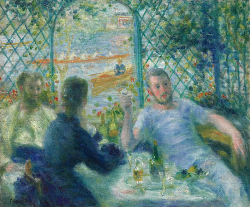 Almoço à Beira do Rio - Pierre-Auguste Renoir