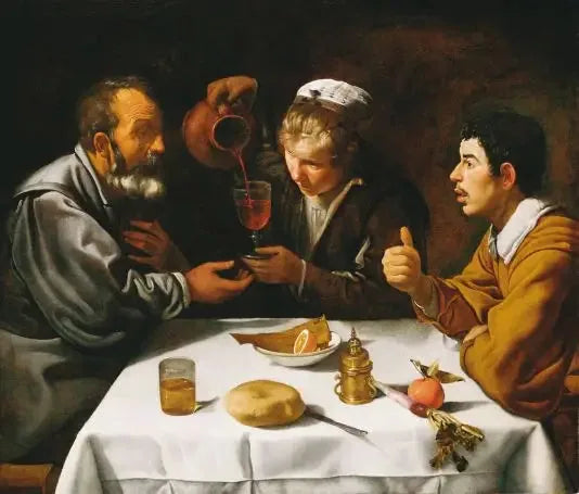 Almoço de camponeses - Diego Velázquez