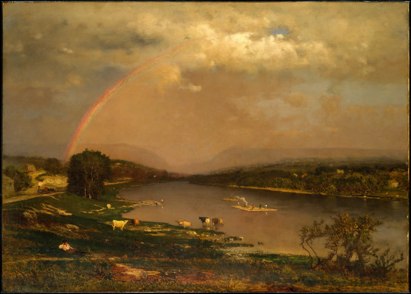 Garganta da Water Gap de Delaware - George Inness