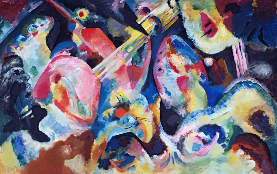 Dilúvio de improvisação - Vassily Kandinsky