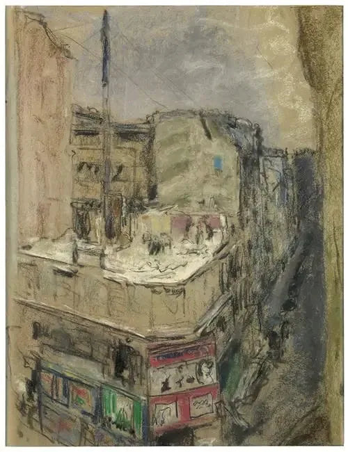 Demolição na rua de Calais (60.1.2) - Édouard Vuillard