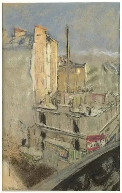 Demolição na rua de Calais (60.1.1) - Édouard Vuillard
