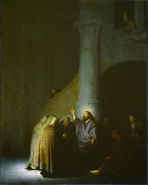 O denário de César - Rembrandt