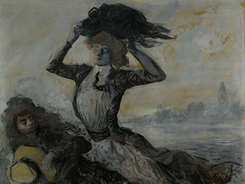 Partida, o vendaval - Jean-Louis Forain