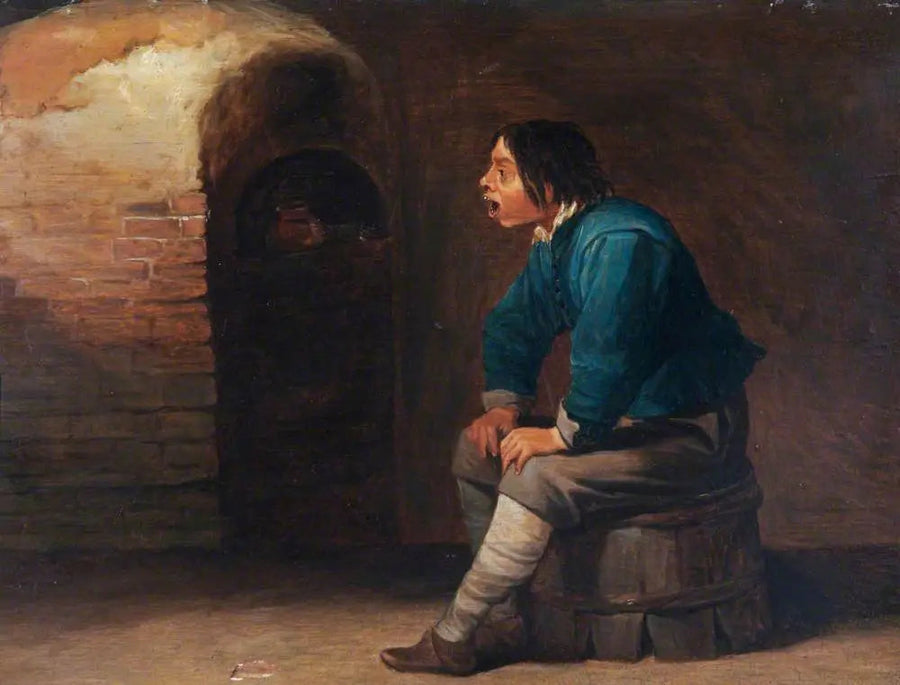 Ultrapassar um forno - David Teniers Júnior