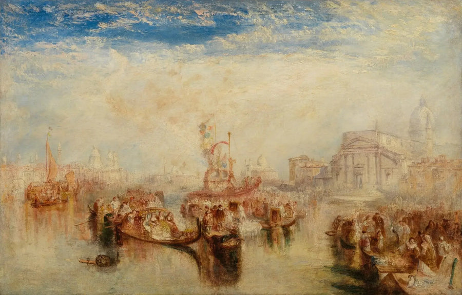 Depósito das Três Imagens de John Bellini na Chiesa Redentore, Veneza - J. M. W. Turner