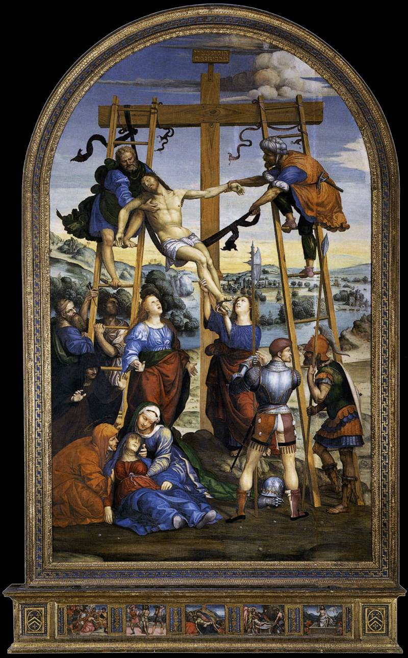 Deposição da Santa Cruz - Il Sodoma (Giovanni Antonio Bazzi)