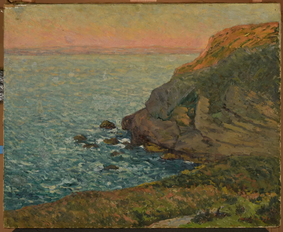 Últimos clarões do dia (Morgat) - Maxime Maufra