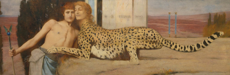 Carícias - Fernand Khnopff