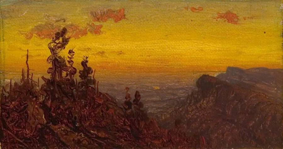 Montanhas Shawangunk - Sanford Robinson Gifford
