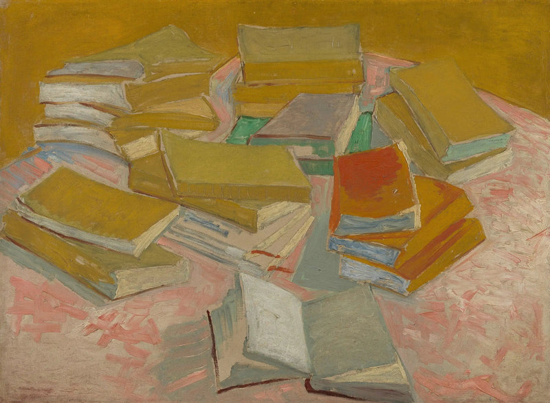 Pilhas de romances franceses - Vincent van Gogh