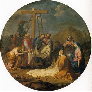 Descente da cruz - Eustache Le Sueur