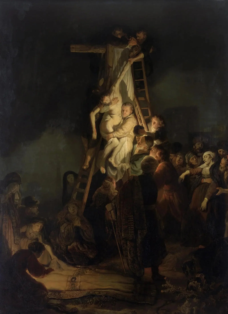 Descida da cruz - Rembrandt