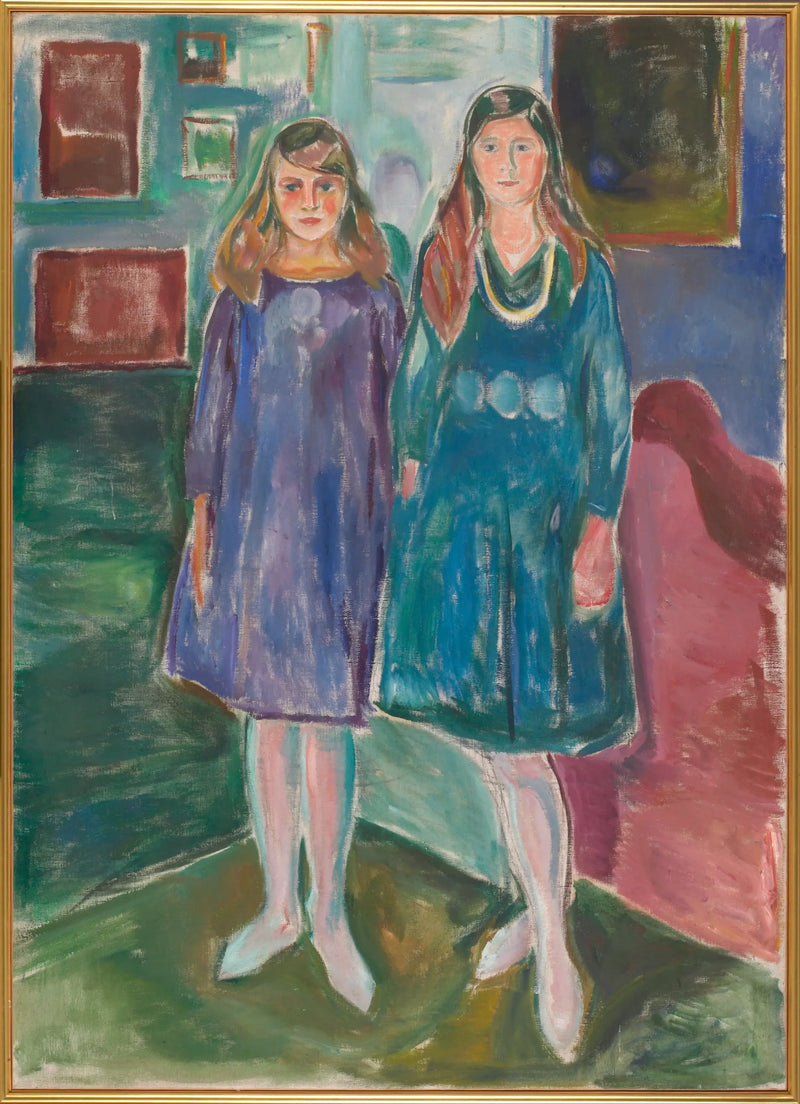 Dois Adolescentes - Edvard Munch