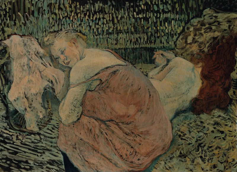 Dois amigos - Henri de Toulouse-Lautrec