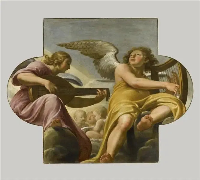 Dois Anjos Músicos - Philippe de Champaigne