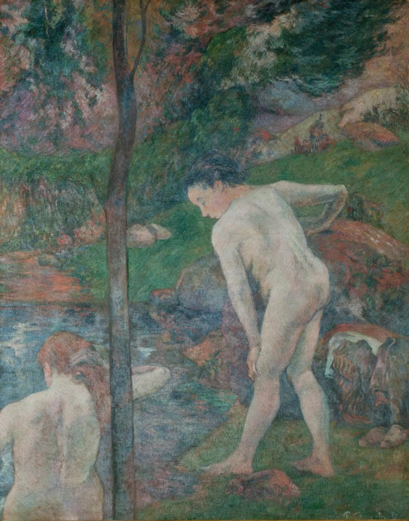 Duas banhistas - Paul Gauguin