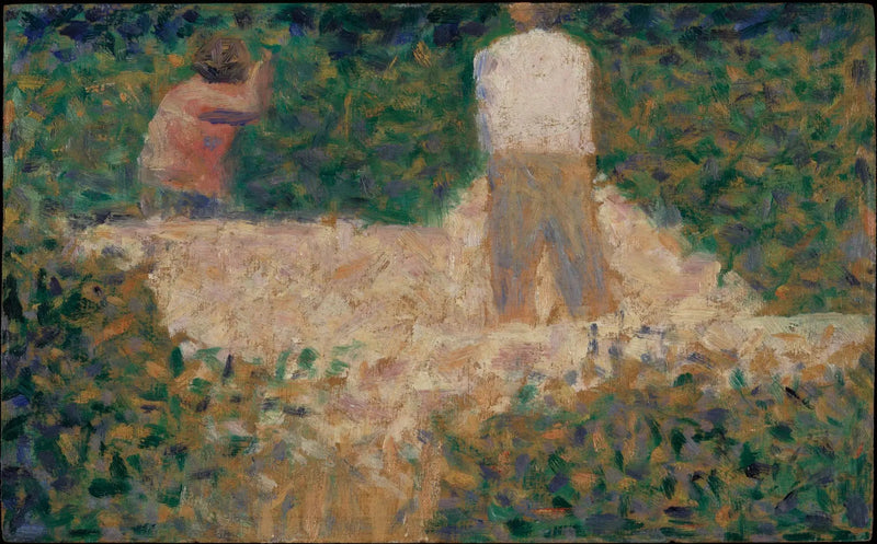 Dois quebra-pedras - Georges Seurat