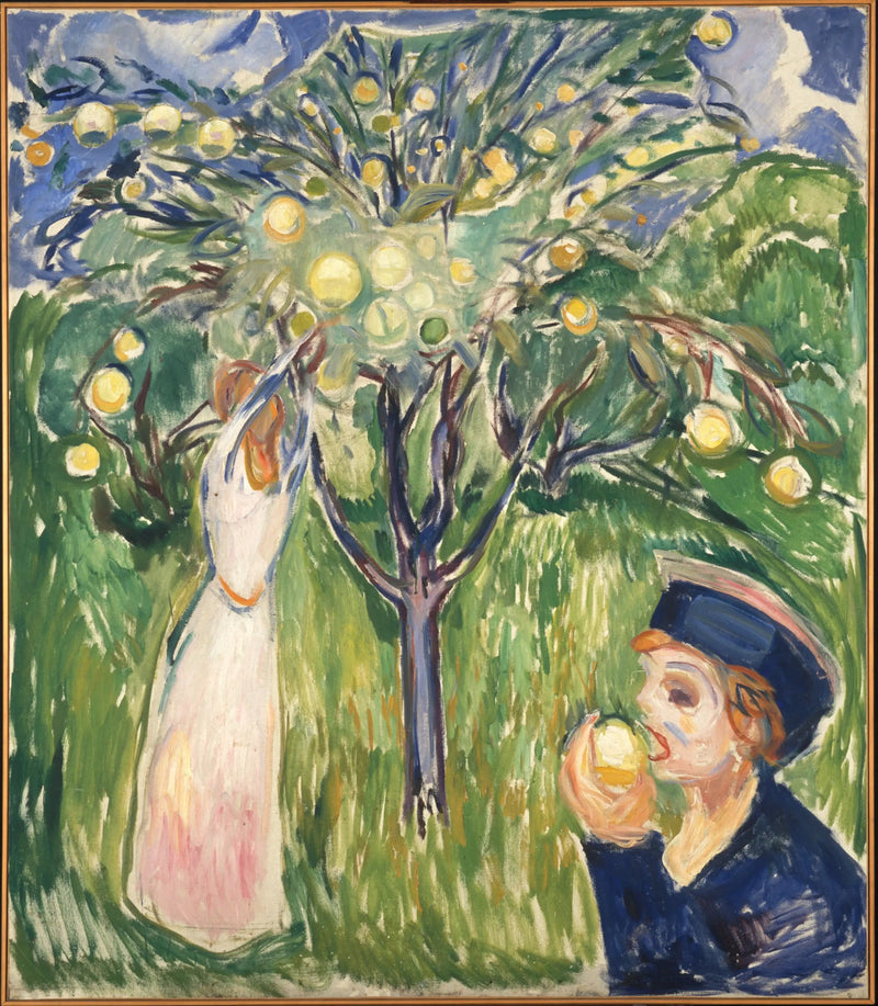 Duas Mulheres no Jardim - Edvard Munch