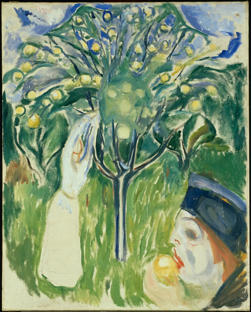 Duas Mulheres no Jardim - Edvard Munch