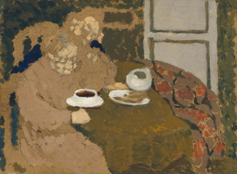 Duas mulheres tomando café - Édouard Vuillard