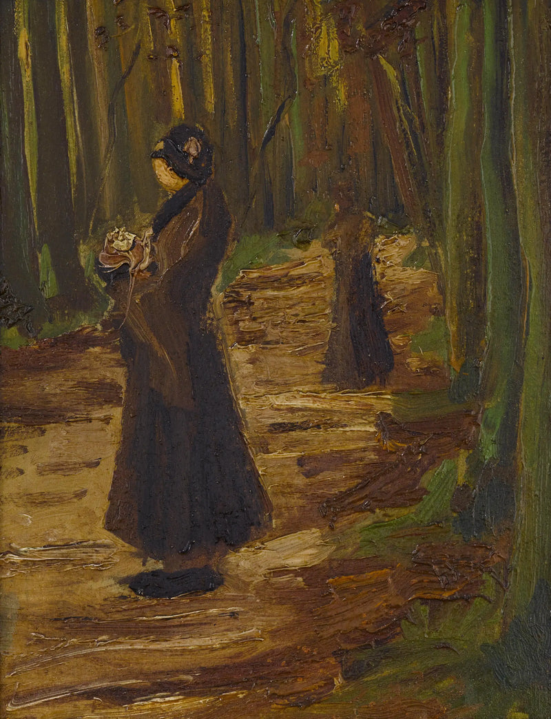 Duas mulheres na floresta - Vincent van Gogh