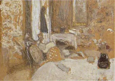 Duas mulheres em uma sala de estar - Édouard Vuillard