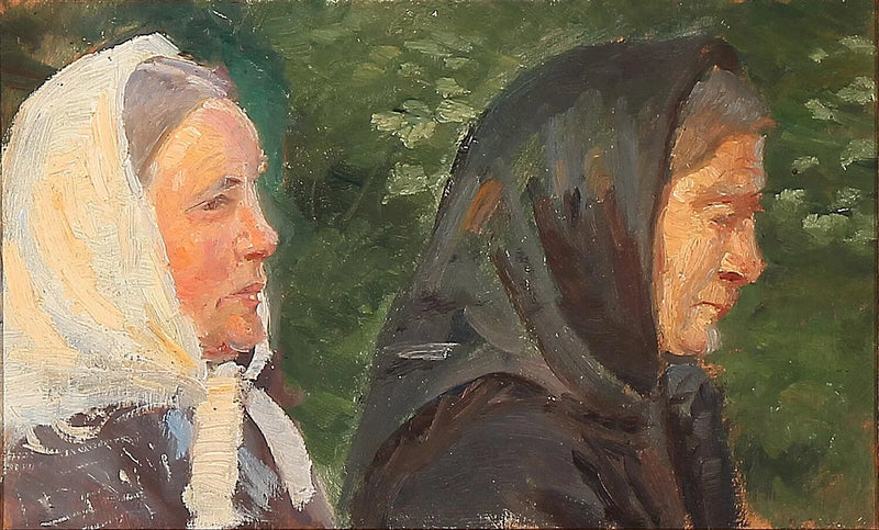 duas mulheres de Skagen. - Anna Ancher
