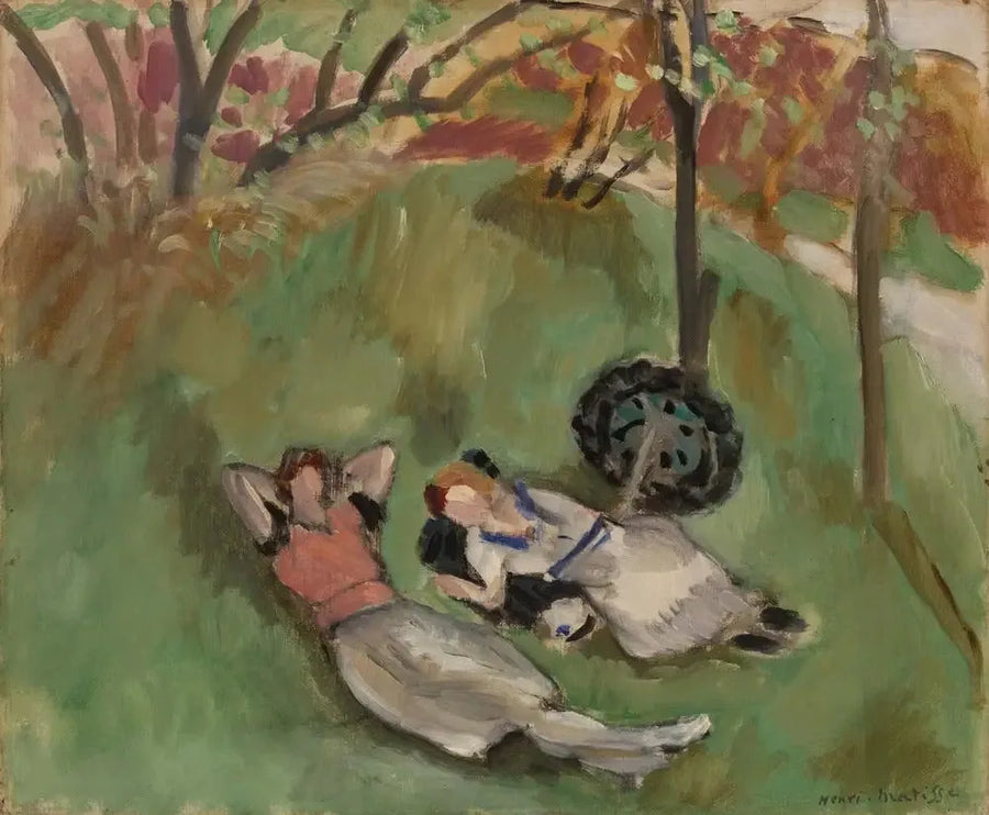 Duas mulheres deitadas - Henri Matisse