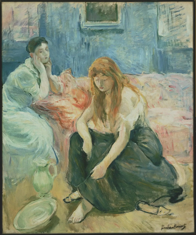 Duas meninas - Berthe Morisot