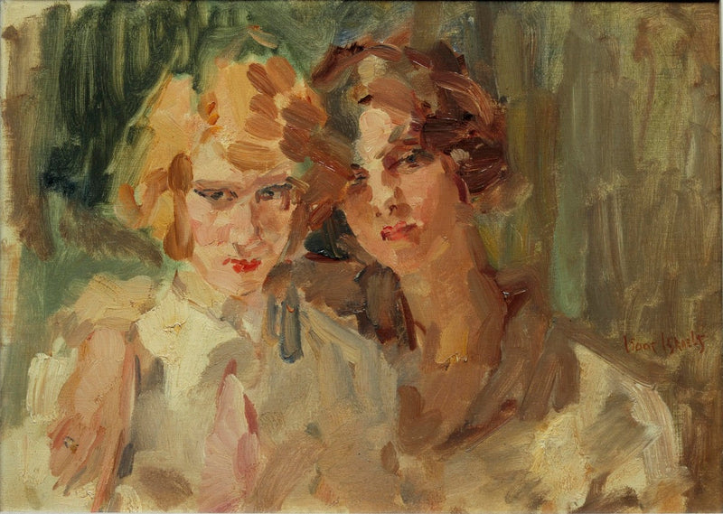 Duas meninas - Isaac Israëls