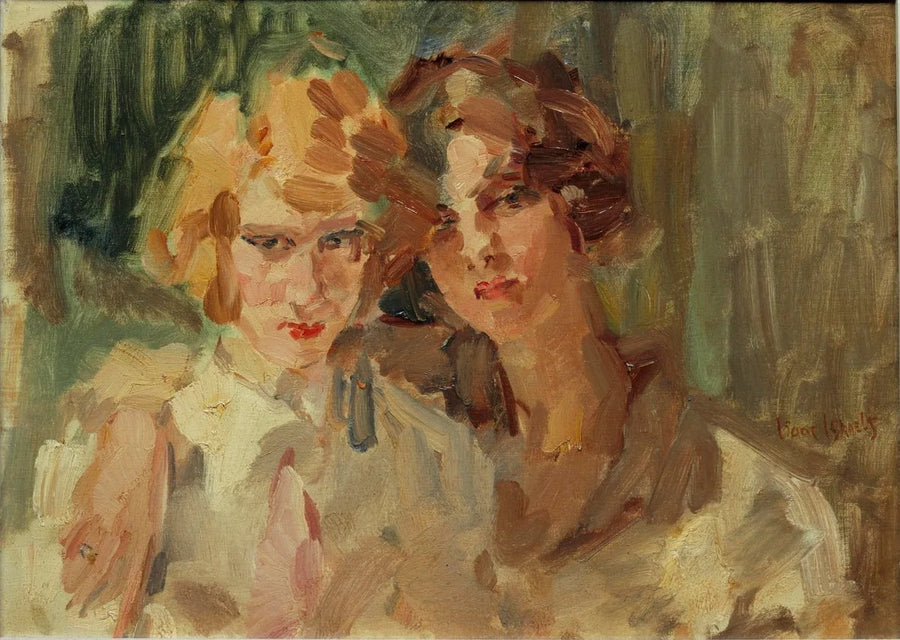 Duas meninas - Isaac Israëls