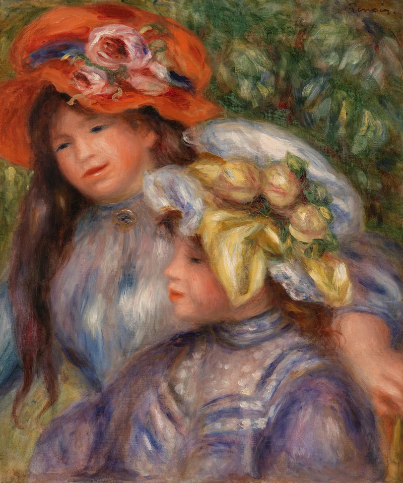 Duas meninas - Pierre-Auguste Renoir