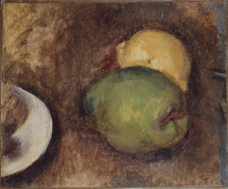 Dois frutos - Paul Cézanne