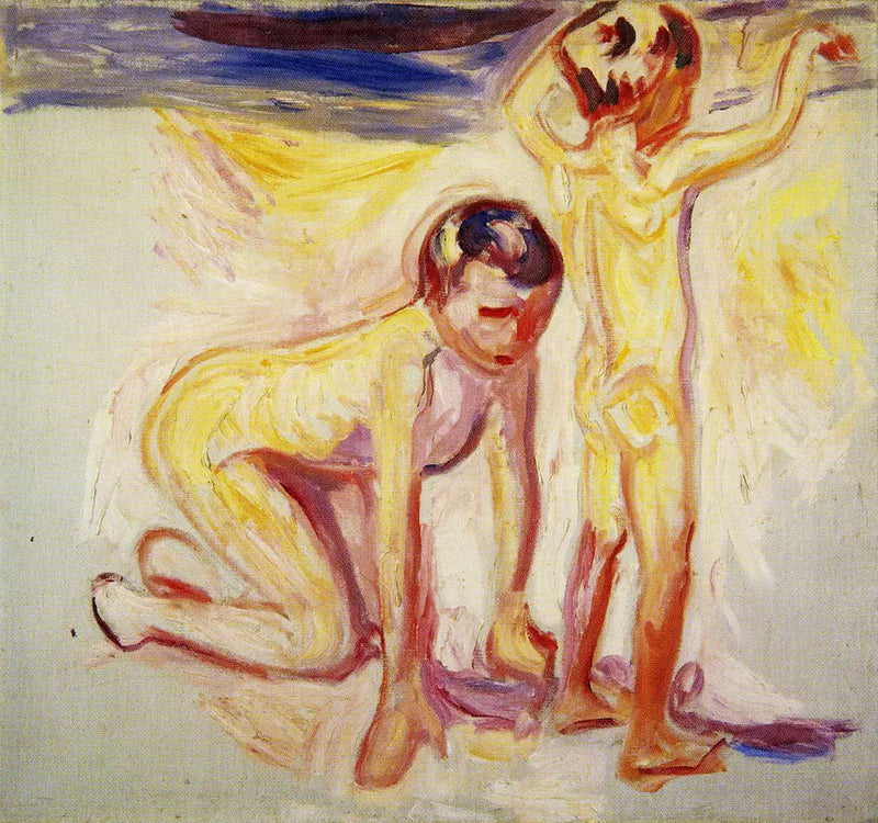 Dois Meninos na Praia - Edvard Munch