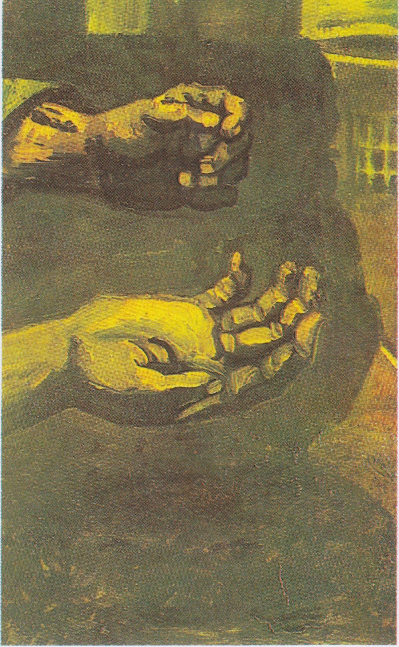 Duas mãos - Vincent van Gogh