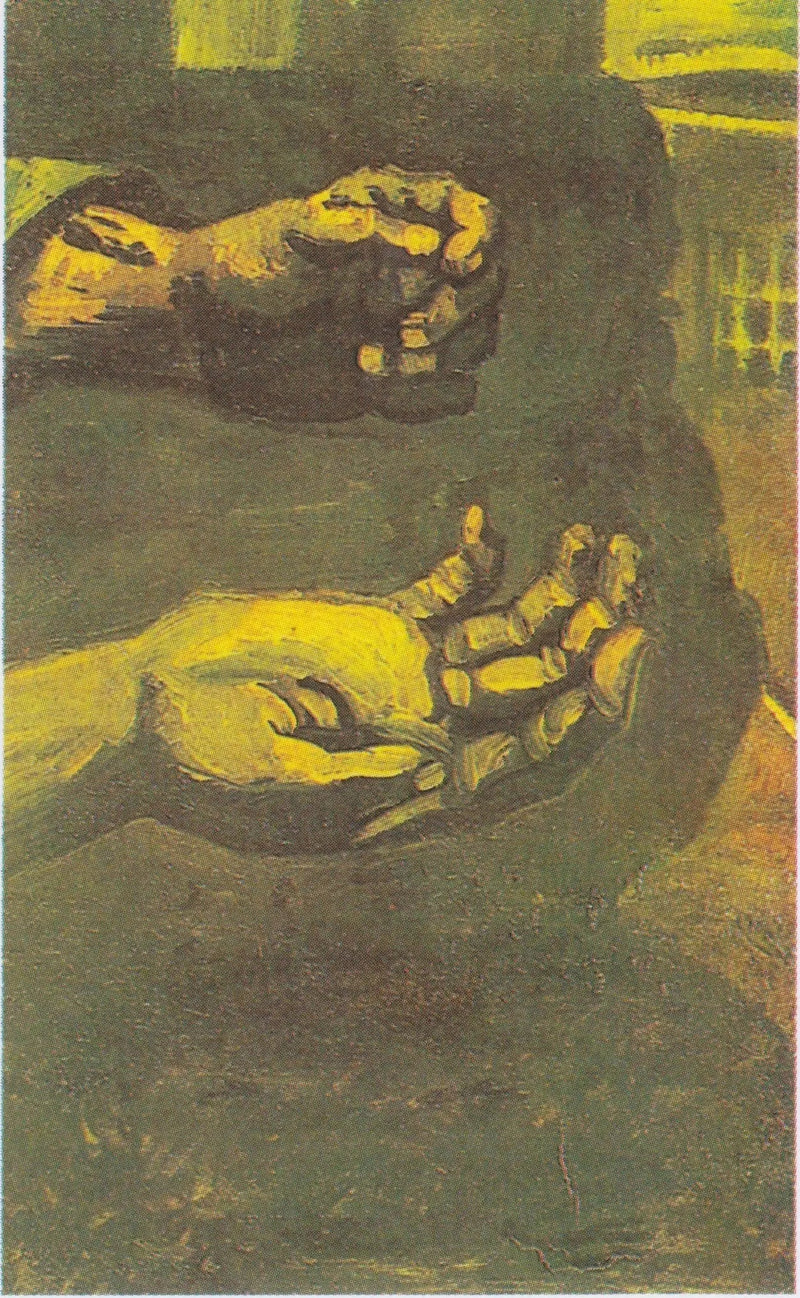 Duas mãos - Vincent van Gogh