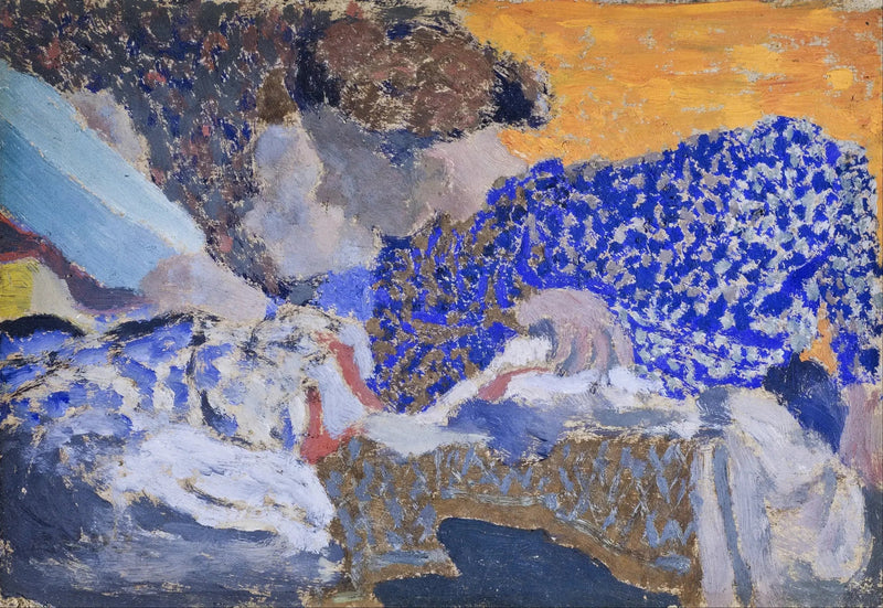 Duas trabalhadoras na oficina de costura - Édouard Vuillard
