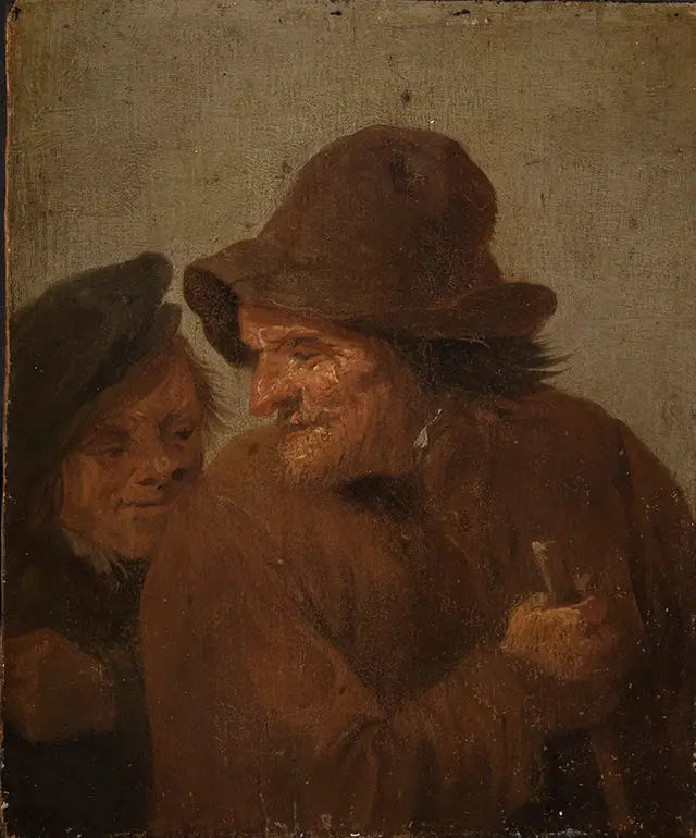 Dois camponeses - David Teniers Júnior