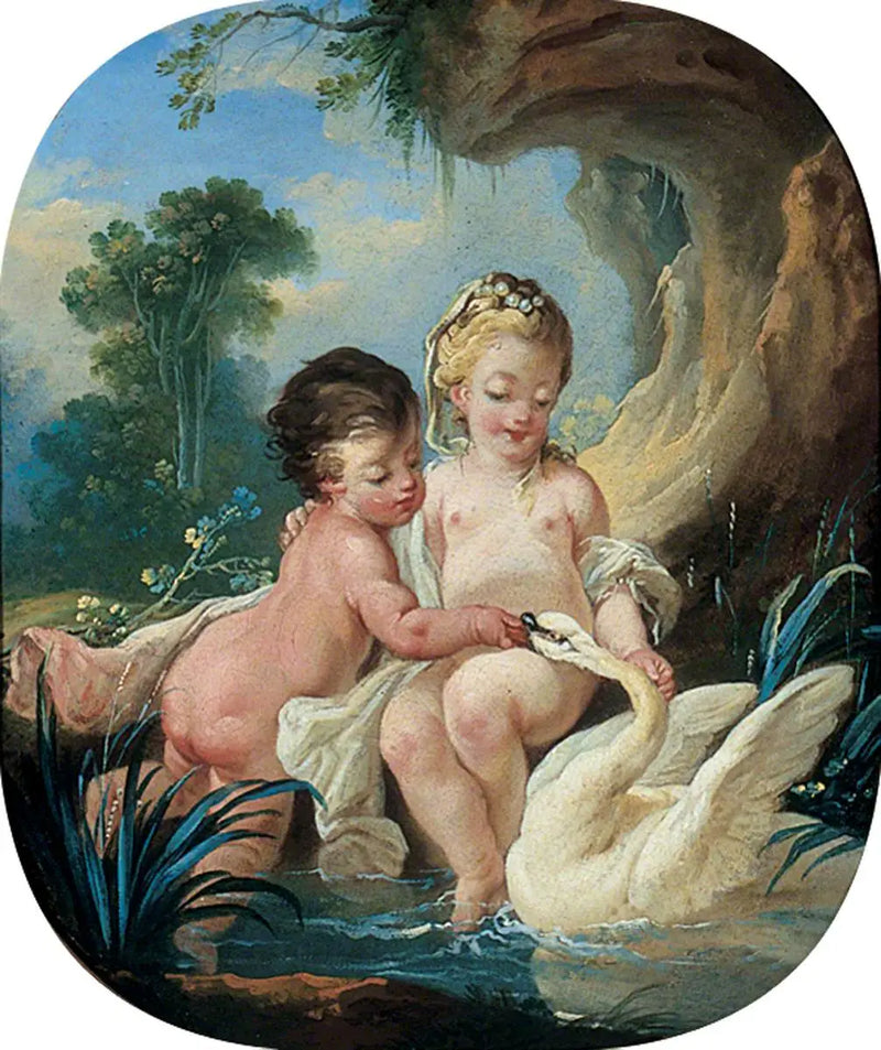 Dois putti - François Boucher