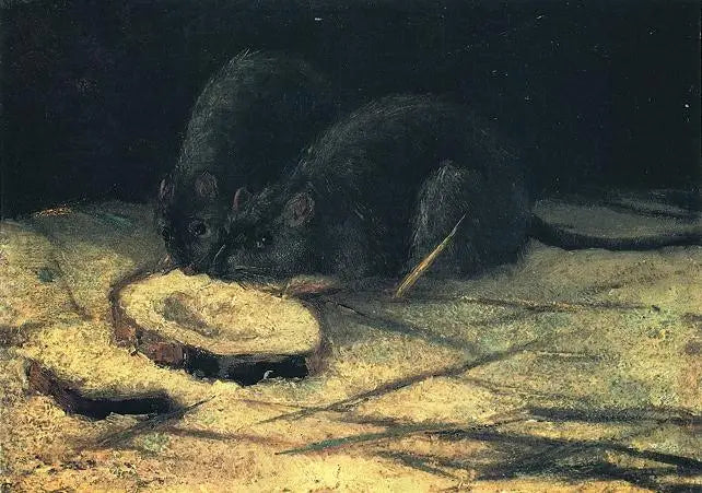 Dois ratos - Vincent van Gogh