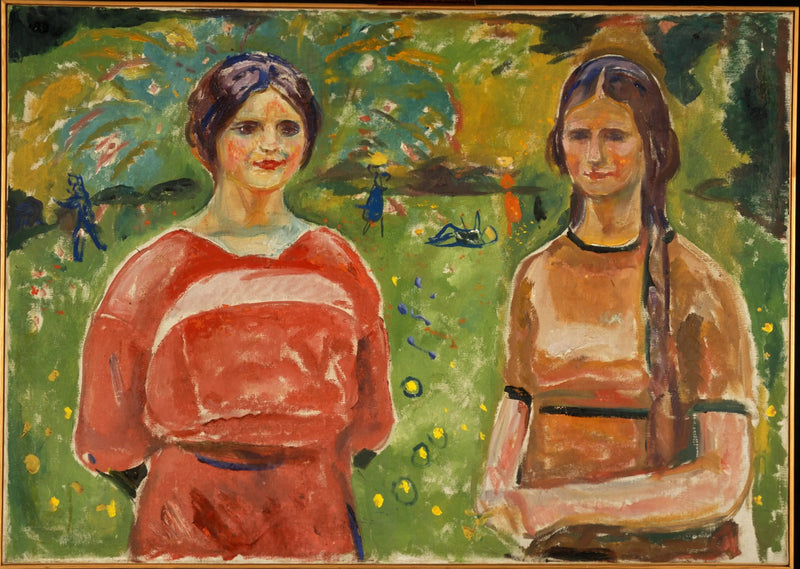 Duas Irmãs - Edvard Munch
