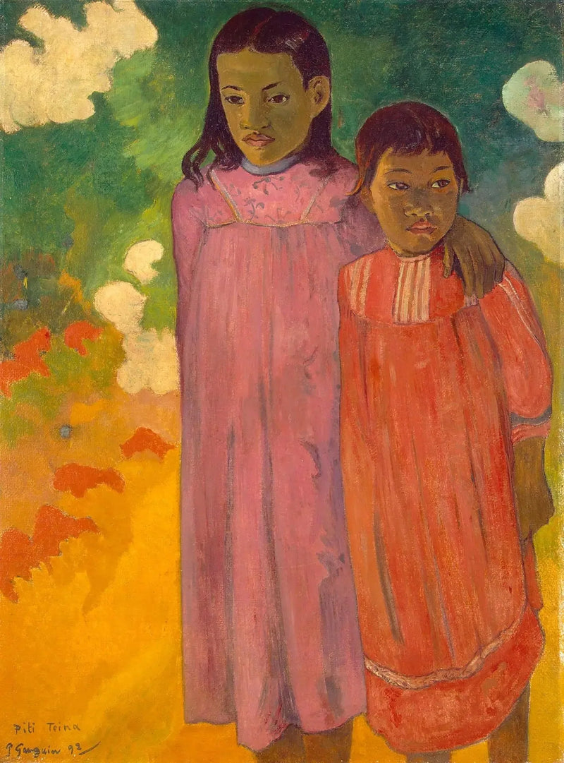 Duas irmãs - Paul Gauguin