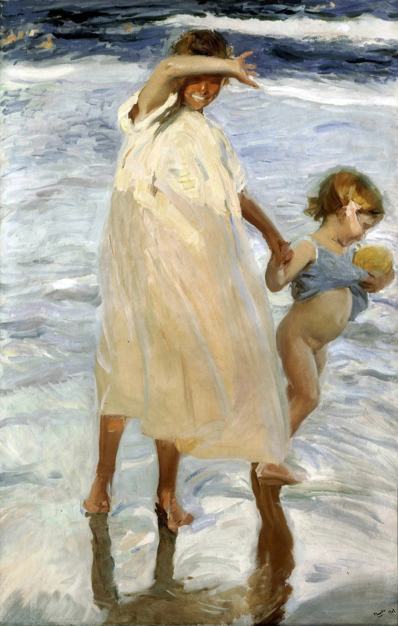 Duas irmãs, Valência - Joaquín Sorolla